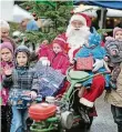  ?? RP-FOTO: RM- ?? Natürlich kommt für die Kinder auch der Nikolaus vorbei.