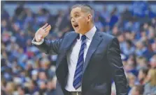  ?? THE ASSOCIATED PRESS ?? Chris Holtmann, pictured, who coached Butler’s men’s basketball team the past three seasons, has been hired to replaced Thad Matta at Ohio State. Holtmana went 70-31 at Butler.