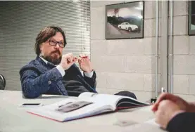  ??  ?? Below left: Andrea Zagato took time to explain to Classic Porsche the fascinatin­g story behind the remarkable project