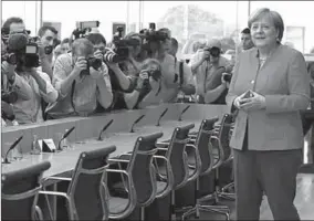  ??  ?? Chancellor Angela Merkel. (Photo: In-Cyprus)