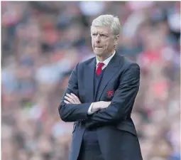  ?? FOTO: NTB SCANPIX ?? Arsenal manager Arsene Wenger mener hans spillere har blitt påvirket av negativite­t denne sesongen.