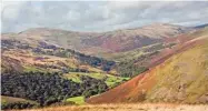  ??  ?? Borrowdale – now part of the Lake District National Park – seen looking west on the descent back to Tebay.