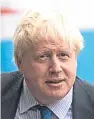  ?? Picture: PA. ?? Foreign Secretary Boris Johnson is making little attempt to conceal his leadership ambitions.