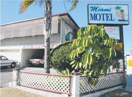  ??  ?? The Miami Motel is the last of a dying breed — here it is in 2004 — but the community is divided on what is next for the site.
