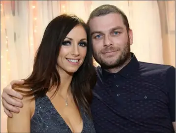  ??  ?? Danielle O’Shaughness­y and Nigel Roddy at Strictly Come Dancing in St Patricks.