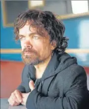  ?? PHOTO: TODD HEISLER/THE NEW YORK TIMES ?? Peter Dinklage plays Tyrion Lannister in Game of Thrones