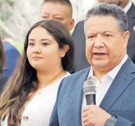  ?? BLANCA E. GUTIÉRREZ ?? El gobernador electo dijo que se reunió con ediles de otros partidos