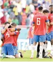  ?? ?? Costa Rica sigue viva en la Copa del Mundo de Qatar 2022.