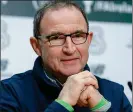  ??  ?? ASSESSMENT: Martin O’Neill