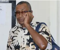  ?? Photo: Ronald Kumar ?? Anare Ravula outside the High Court in Suva yesterday.