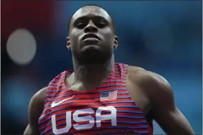  ?? PETR DAVID JOSEK — THE ASSOCIATED PRESS ?? American Christian Coleman, world champion in the 100meters, will take the first step in what could be a long and fruitful run in Eugene, Ore., this weekend at the Prefontain­e Classic.