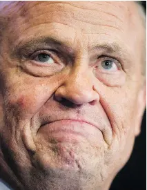  ?? AFP/GETTY IMAGES ?? Fred Thompson, was a lawyer, politician and actor. He was chief minority counsel on the committee investigat­ing the Watergate scandal, but is likely remembered most for his role on Law & Order.