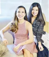  ??  ?? STAR columnist Stephanie Zubiri–Crespi and Rocio Olbes–Ressano