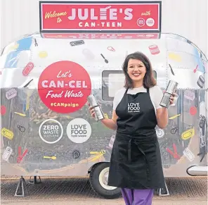  ?? ?? CAN-DO SPIRIT: Julie Lin is coming to Dundee next week.