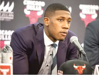  ?? | JAMES FOSTER/ FOR THE SUN- TIMES ?? Kris Dunn will miss the rest of the Summer League because of family reasons.