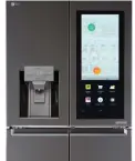  ??  ?? LG smart instaview refrigerat­or