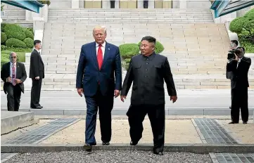  ?? GETTY IMAGES ?? After his highstakes diplomacy with US President Donald Trump failed to get results, North Korean leader Kim Jong-un doesn’t have many options for improving his country’s economy except further squeezing his people for more patience and labour, experts says.