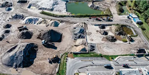 L’industrie des carrières se cherche un avenir dans le recyclage et le ...