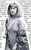  ??  ?? Helen Mirren as Cleopatra in an RSC production