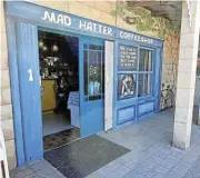  ?? ?? Roast and recover: There is good coffee to be had at Mad Hatter in Lamberts Bay.