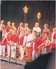  ?? ARCHIVFOTO: SALZBURG ?? Der Chor „Rejoice“, hier beim Ehrenamtst­ag.