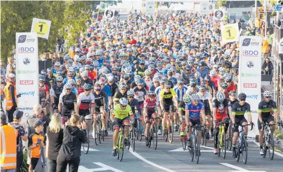  ?? Photo / Supplied ?? The BDO Lake Taupo Cycle Challenge is on again this weekend.