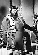  ??  ?? HATTIE MCDANIEL Prva crna oskarovka nije smjela u dvoranu