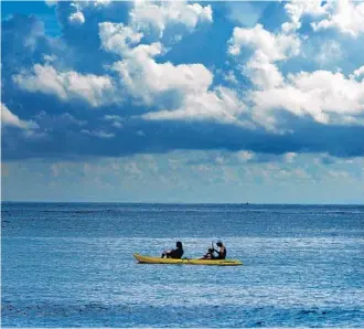  ?? STAFF FILE PHOTO ?? Kayaks are among the craft that are being considered for registrati­on and licensing in Florida.