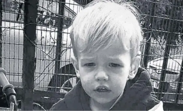  ?? ?? VICTIM: Two-year-old Julius was killed by his father Lukasz Czapla, who has pleaded guilty to culpable homicide but denies the child’s murder.