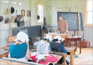  ??  ?? Kiwi North will host 1880s school lessons during their school holiday programme.