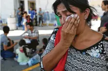  ?? Jerry Lara / Staff photograph­er ?? Honduran migrant Sandra Galeano and her son sought asylum in the U.S. but were sent back to Mexico to await a court hearing.