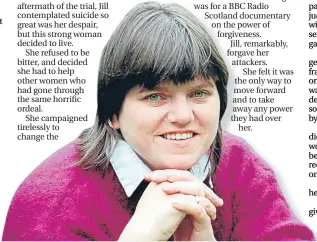  ??  ?? Jill Saward.