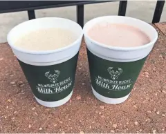  ?? MADDIE KOSS ?? Two new flavors, sea salt caramel and chocolate peanut butter, have been added to the lineup at Wisconsin State Fair's Milk House.