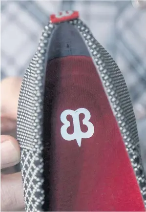  ??  ?? Betabrand has sold 40,000 pairs of shoes priced from $128 to $168 over the past year, all from digital renderings, and plans to add 15 to 20 such projects this year.