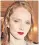  ??  ?? Lily Cole was criticised over her role in the Emily Bronte bicentenar­y celebratio­ns