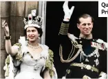  ?? ?? Queen Elizabeth with Prince Philip, 1952