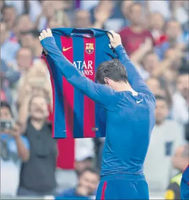  ??  ?? UN MAL RECUERDO BLANCO. El Barça ganó ‘in extremis’ en la visita de la pasada Liga.