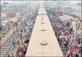  ?? PTI ?? The Railway Convention Committee of Parliament maintained that since the proposed authority is yet to take shape, considerat­ion of suitable subsidy sharing mechanism is yet to begin.