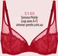  ?? ?? $149 Simone Pérèle (cup sizes A-F) simone-perele.com.au