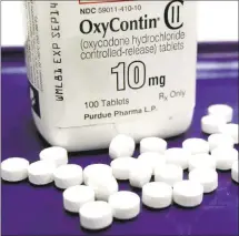  ?? ASSOCIATED PRESS ARCHIVES ?? The Mayo Clinic’s Pain Rehabilita­tion Center aims to help patients manage pain without the use of opioid medication­s such as OxyContin.