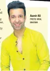  ?? PHOTO: VIRAL BHAYANI ?? Aamir Ali