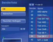  ??  ?? Schon vor dem jetzt gestartete­n Probebetri­eb von DVB-T2 wurden testweise unter anderem in München einige Programme in Full-HD-Auflösung über den neuen Standard ausgestrah­lt.