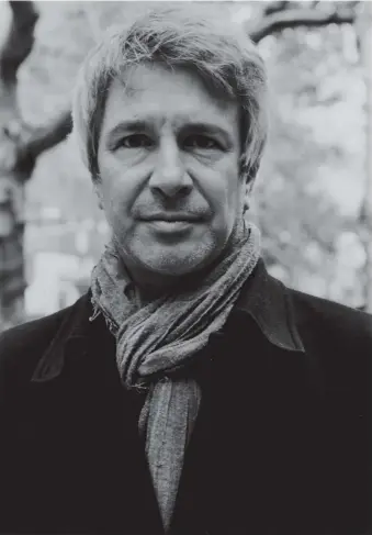  ??  ?? Éric Vuillard, New York City, October 2018; photograph by Dominique Nabokov