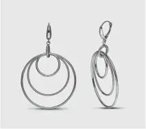  ?? Via Life & Style ?? Ina Mar 14K Yellow Gold Circle Drop Earrings.