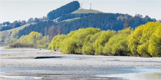  ?? Photo / NZME ?? Two years of drought have made clear the impacts of climate change on the Tukituki River and communitie­s along its catchment area.