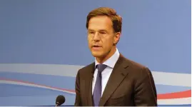  ?? FOTO: TT/AP/MIKE CORDER ?? Nederlände­rnas premiärmin­ister Mark Rutte säger att ett brexitavta­l måste nås senast i oktober.