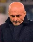  ?? GETTY/ANSA/IPP ?? Perplesso, rassegnato, ombroso, sofferente, torvo: Luciano Spalletti, 58 anni, a Marassi