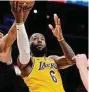  ?? ?? Mark J. Terrill/Associated Press The Lakers’ LeBron James.