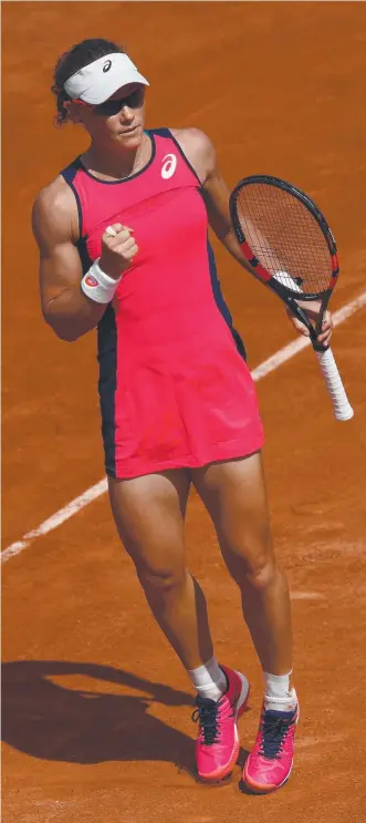  ?? Picture: GETTY IMAGES ?? Samantha Stosur has a fine record on the red clay of Roland Garros.