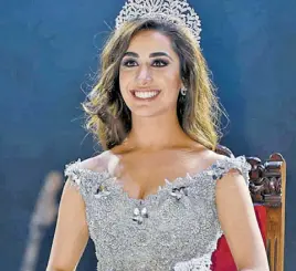  ??  ?? Alejandra IV, Reina de la Navidad de Querétaro 2018